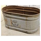 Galvanied 46x24x25x Stock Tank great for Garden