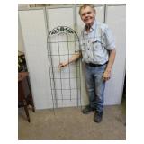 Metal Garden  Trellis See Size