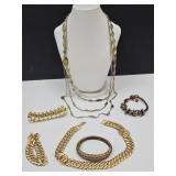 Costume Jewelry, Monet Necklace & Bracelet Set +++