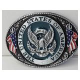 New USA Belt Buckle