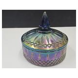 Indiana  Carnival Glass Candy Dish