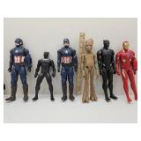 Lot of 12" Action Figures Captain America +