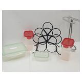 Food Storage, Paper Towel Holder, & Wine RAck