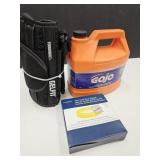 Like New Back Brace,GOJOE Hand Cleaner, Wax Ring