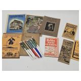 Vintage Souvenir Pens & Booklets