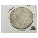 1922 Silver Peace Dollar Coin