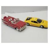 2 Die Cast Ferrari 9 1/2 