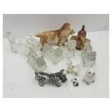 Dogs, Glass Scottie Candy Containers, Dachshund +