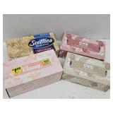 4 New Boxes of Tissue