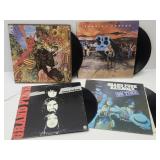 Record Albums- Grand Funk, Santana, 38 Special