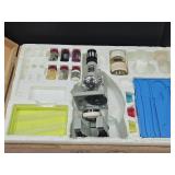 Vintage Focal microscope  50 X 900 with Box