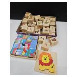 Wooden Blocks & Wooden Puzzles