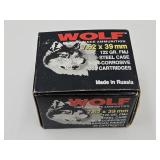 7.62X39 MM 20 Rounds Gun Ammo