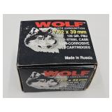 7.62X39 MM 20 Rounds Gun Ammo