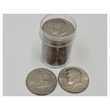 1976 Bicentennial 10 dollar roll of half dollars