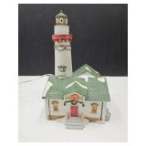 Electric Light House 10"H