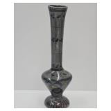 VTG 13"h Mexico Pottery Vase" h & Japan Dish