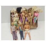 Played With- BARBIE DOLL Lot