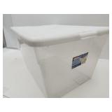 Clear 56 QT Sterilite Storage Tote