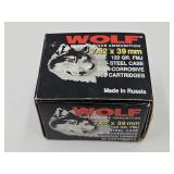 7.62X39 MM 20 Rounds Gun Ammo