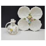 Italy Centerpiece Dinky Nic ,  & Rosevine Pitcher