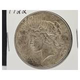 1922 Silver Peace Dollar Coin