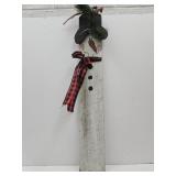 36" high Snowman Wood Sign Decor