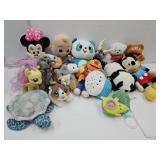 Lot of Plush Mickey & Mini, Ernie, Fisher Price +
