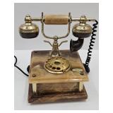 VTG Italy Marble+ Brass Totary Telephone