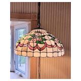 Stained Glass Lamp  Swag Lamp 20' wide