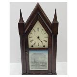 Antique Clock Ansonia Clock Co. with Key