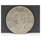 1922 D Silver Peace Dollar Coin