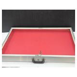 Table Top Display w Key 34 x 22 x3 1/4'