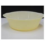 Vintage Glasbake Yellow Bowl 2 QT VGC