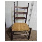 Antique Cane Bottom Chair