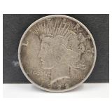 1922 D Silver Peace Dollar Coin