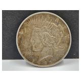 1922 D Silver Peace Dollar Coin