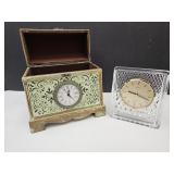 Clocks, Glass Sasaki & Purse Clock
