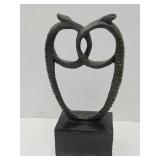 Vintage Austin Productions Owl Sculpture   11.5'h