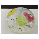 Joe St Clair Glass Paperweight