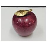 Marble Apple Paperweight