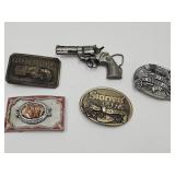 Belt Buckle Collection Gun, Starrett, Veteran