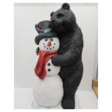 Large Snowman with Bear 38' HIGH