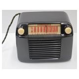Vintage Firestone Chief Working Tube Radio 9.5 x7