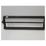 34" Primitive Plate Display Shelf