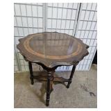 Vintage Entry Way Lamp  Table  28 x 28" high