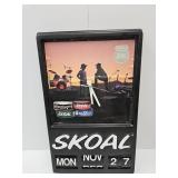 VTG Skoal Chewing Tobacco Plastic Wall Clock