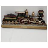 VTG Bur Wood The N. Perry 1867 Train Steam LM