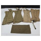 2 Pair Miitary Spats & Hat