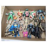 Vintage Action Figures, TMNT, Crash Test Dummies+
